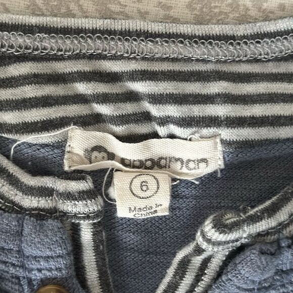 Appaman Boys Light Blue Five Button Short-sleeve Top - Size 6 - Picture 5 of 7